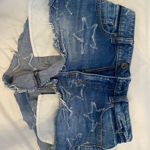 Pistola Star Denim Shorts